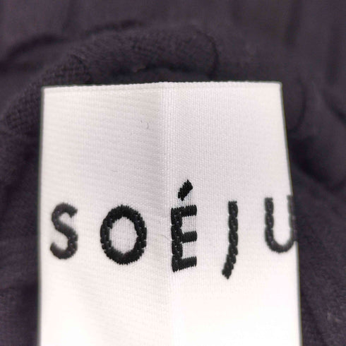 ソージュ SOEJU ワイドリブタートルネックニット レディース JPN:M