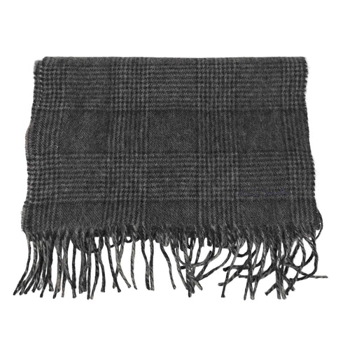 ポールスミス Paul Smith ロゴ刺繍 カシミヤ フリンジマフラー メンズ