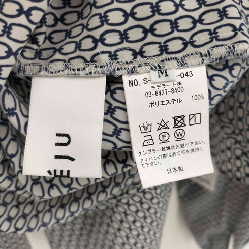 ソージュ SOEJU チェーン柄ボウタイブラウス レディース JPN:M