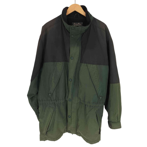 エディーバウアー Eddie Bauer 90-00S 黒タグ バイカラー ジップアップ マウンテンパーカー メンズ import:XL