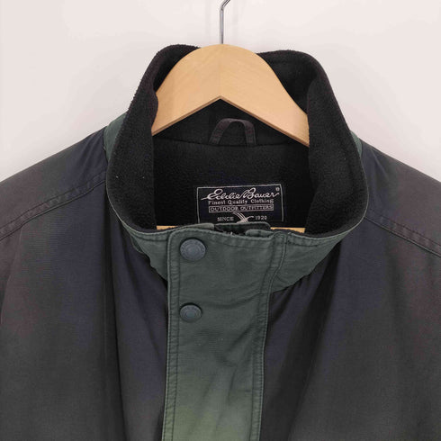 エディーバウアー Eddie Bauer 90-00S 黒タグ バイカラー ジップアップ マウンテンパーカー メンズ import:XL