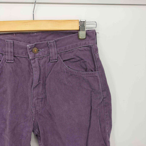 リーバイス Levis 60-70S BIGE 白タブ 42TALON ボタン裏 376 極東工場 ストレート カラーデニム パンツ レディース