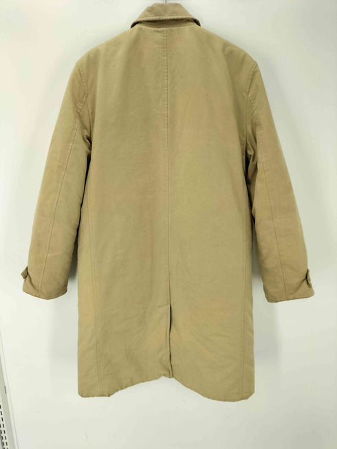 ギャップ Gap 裏地キルティング コットン ポリ ステンカラー コート 比翼ボタン メンズ import:S