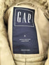 ギャップ Gap 裏地キルティング コットン ポリ ステンカラー コート 比翼ボタン メンズ import:S