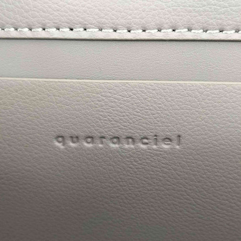quaranciel レクタングル ワンハンドル ショルダーバッグ レディース