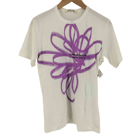 コムデギャルソンコムデギャルソン COMME des GARCONS COMME des GARCONS フラワーデザインTシャツ レディース JPN:M