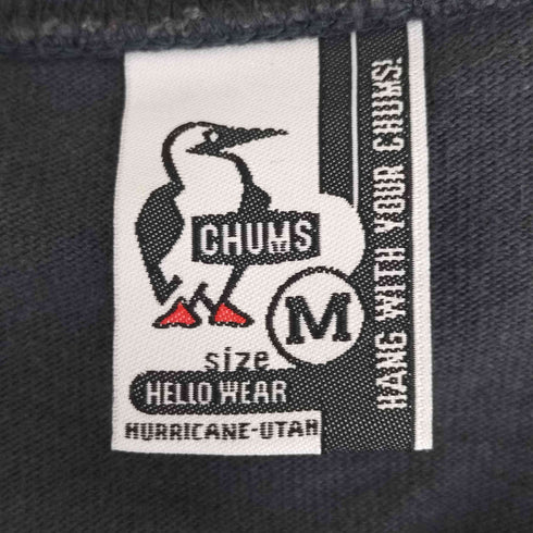 チャムス CHUMS 刺繍クルーネックTシャツ メンズ JPN:M
