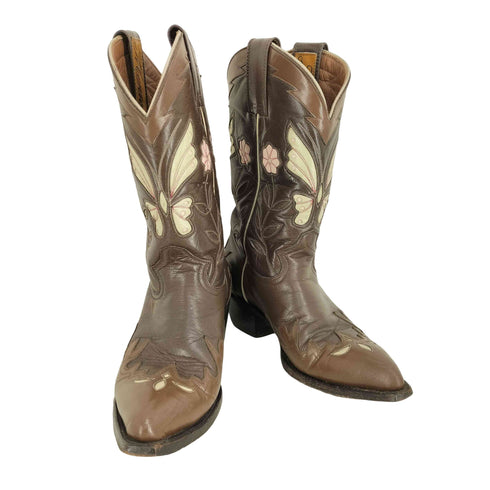 Montana バタフライ ウエスタンブーツ レディース