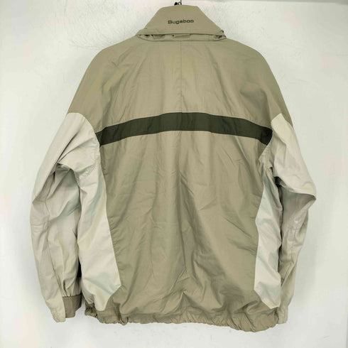 コロンビア Columbia 00s フード付 ワンポイント刺繍 フルジップ ナイロンジャケット メンズ import:M