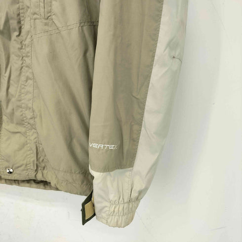 コロンビア Columbia 00s フード付 ワンポイント刺繍 フルジップ ナイロンジャケット メンズ import:M