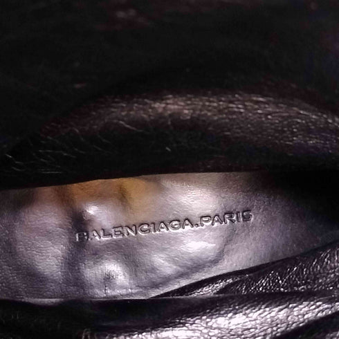 バレンシアガ BALENCIAGA vibram ウェッジソール レザーブーツ レディース ONE SIZE