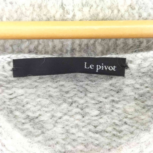 le pivot アルパカ混ニット レディース