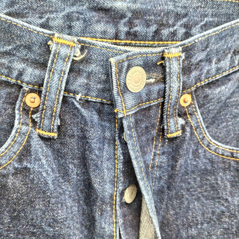 スタジオダルチザン STUDIO DARTISAN 15oz タイト ストレート ボタンフライ デニムパンツ レディース 29