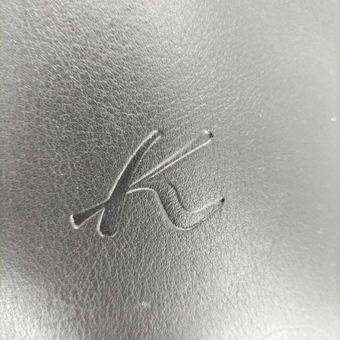 キタムラ KITAMURA 斜め掛け ロゴ刻印 レザー ショルダーバッグ  レディース