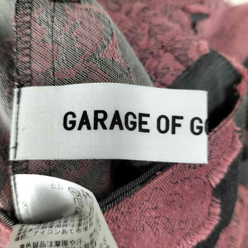 ガレージオブグッドクロージングジャパン GARAGE OF GOOD CLOTHING JAPAN フラワー柄ジャガードパンツ レディース FREE