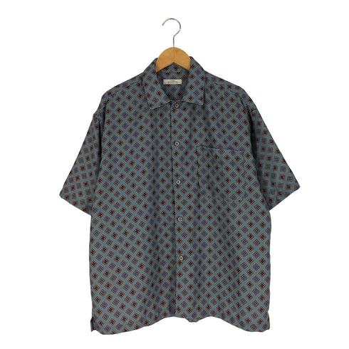 ジャーナルスタンダードレリューム JOURNAL STANDARD relume ホールパターンプリント 半袖シャツ メンズ