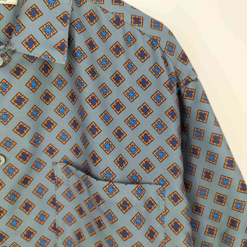 ジャーナルスタンダードレリューム JOURNAL STANDARD relume ホールパターンプリント 半袖シャツ メンズ