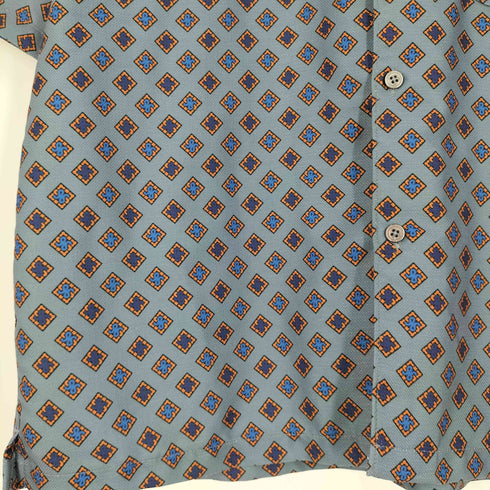 ジャーナルスタンダードレリューム JOURNAL STANDARD relume ホールパターンプリント 半袖シャツ メンズ