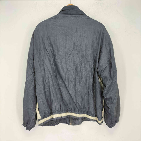 90s International Bodywear フルジップ 花柄 ナイロンジャケット メンズ import:L