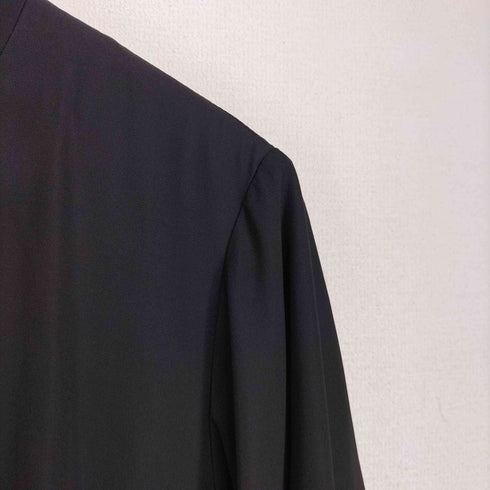 レオナール LEONARD シルク100% ステンカラーコート レディース 13R