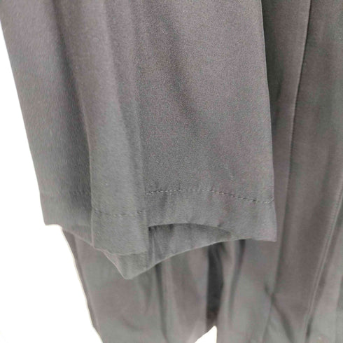 レオナール LEONARD シルク100% ステンカラーコート レディース 13R