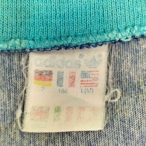 アディダス adidas 80s ロゴ刺繍 配色 パイル地トラックジャケット メンズ JPN:L