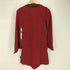 Ozz on ベロア切替 L/S ワンピース チュニック レディース