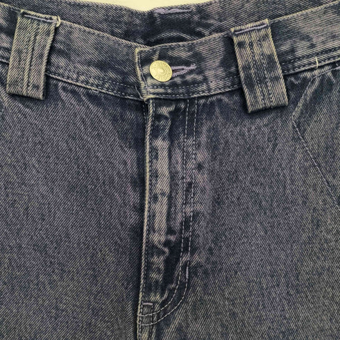 エックスガール X-girl DENIM CARGO PANTS デニム カーゴ パンツ ケミカルウォッシュ レディース JPN:2