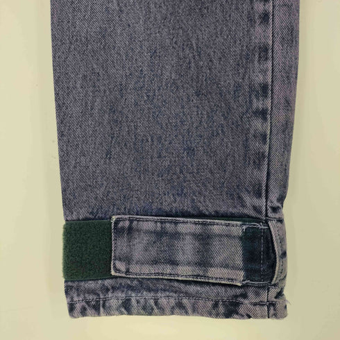 エックスガール X-girl DENIM CARGO PANTS デニム カーゴ パンツ ケミカルウォッシュ レディース JPN:2