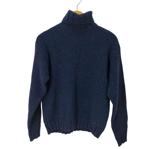 ジェイクルー J.CREW ウール100 タートルネック ニット ネップ メンズ import:M