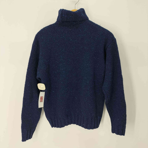 ジェイクルー J.CREW ウール100 タートルネック ニット ネップ メンズ import:M