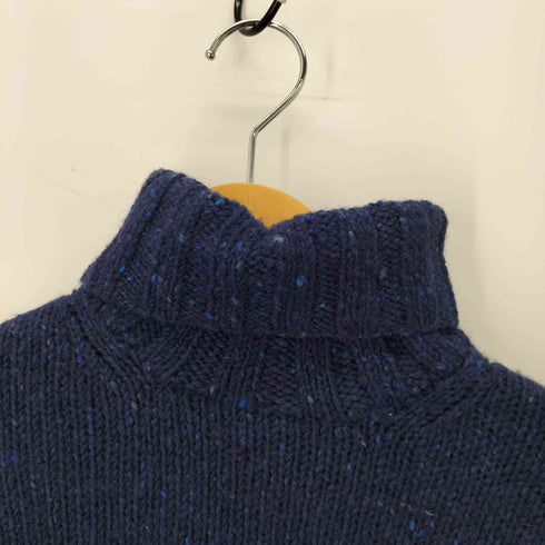 ジェイクルー J.CREW ウール100 タートルネック ニット ネップ メンズ import:M