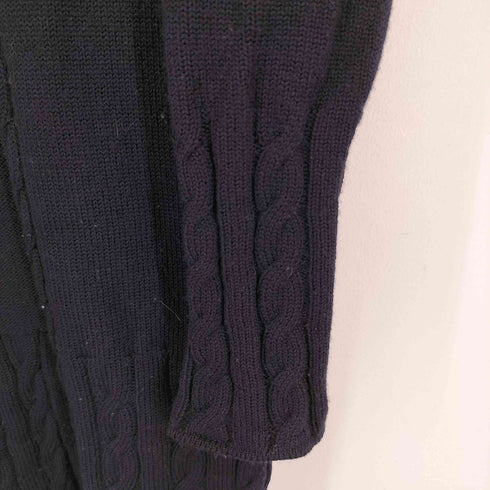 ブルックスブラザーズ BROOKS BROTHERS フロントベルト ウールカーディガン レディース import:S