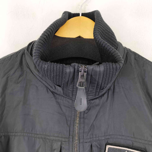 アルファインダストリーズ ALPHA INDUSTRIES フーテッドリブフライトジャケット メンズ import:L