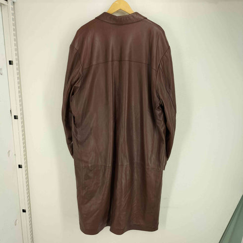 VOLS NOUS レザー チェスターコート メンズ