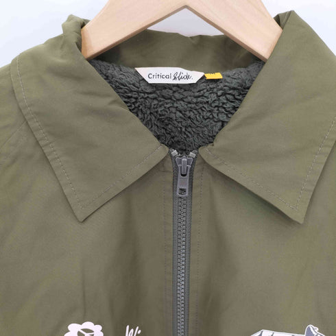 ティーシーエスエス TCSS CRITICAL SLIDE 裏ボア プリント ジップアップジャケット メンズ JPN:M