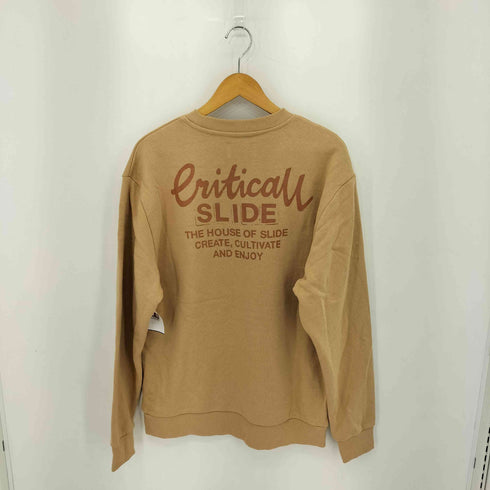 ティーシーエスエス TCSS CRITICAL SLIDE ロゴプリント クルーネックスウェット メンズ JPN:L