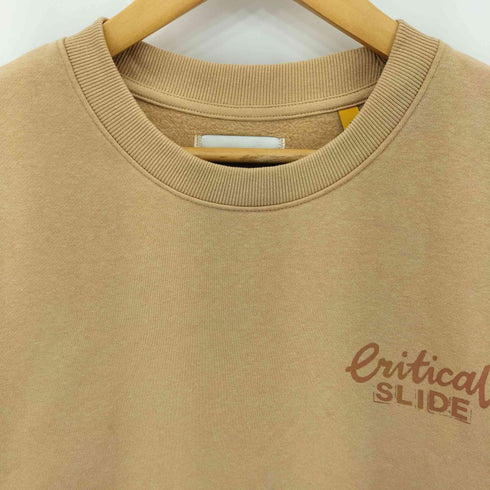 ティーシーエスエス TCSS CRITICAL SLIDE ロゴプリント クルーネックスウェット メンズ JPN:L