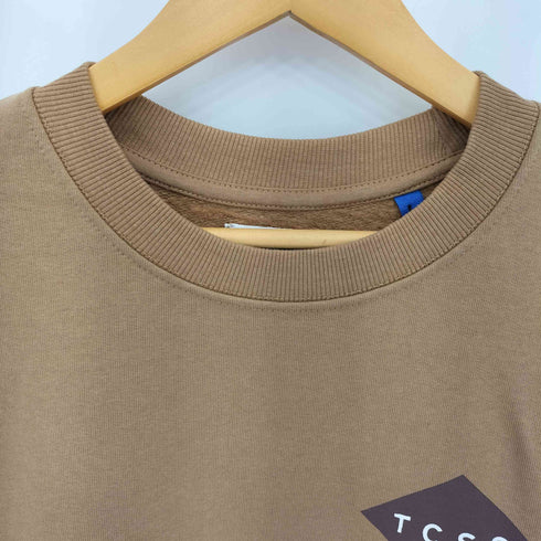 ティーシーエスエス TCSS CRITICAL SLIDE ロゴプリント クルーネックスウェット メンズ JPN:L