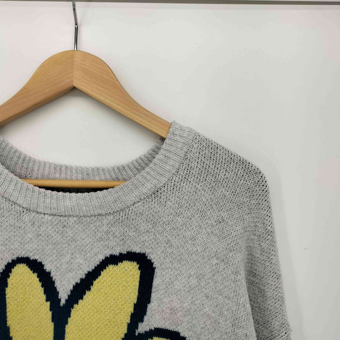 ジュンレッド JUNRed フラワーデザイン クルーネックニット メンズ JPN:M