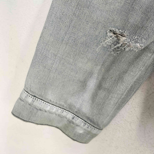 ON O FF by TTAGGG 2ndTYPE ダメージデニムジャケット import メンズ XXL