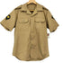 ユーエスアーミー U.S. ARMY army tan 445 durable press ユーティリティシャツ メンズ JPN:M