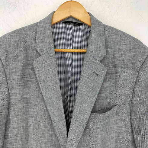 バナナリパブリック BANANA REPUBLIC リネン混テーラードジャケット メンズ  42S