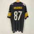 リーボック Reebok NFL スティーラーズ ユニフォーム アメフトゲームシャツ 87 メンズ JPN:M