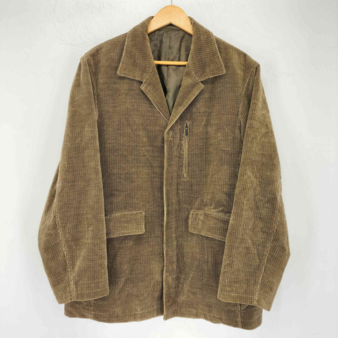 インターメッツォ INTERMEZZO パイル地 フロントジップブルゾン メンズ import:L