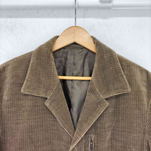 インターメッツォ INTERMEZZO パイル地 フロントジップブルゾン メンズ import:L