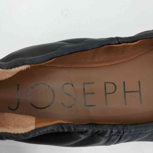 ジョゼフ JOSEPH バレエ レザーフラットシューズ レディース 37 1/2