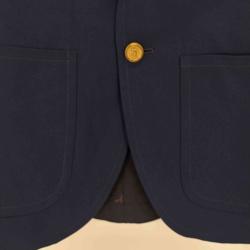 ピエールカルダン pierre cardin 70s 紺ブレザー 金ボタン メンズ