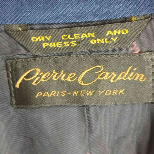 ピエールカルダン pierre cardin 70s 紺ブレザー 金ボタン メンズ