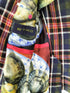 エトロ ETRO イタリア製 裏地シルク総柄 背抜き リネン コットン 2B チェック テーラード ジャケット メンズ EUR:44